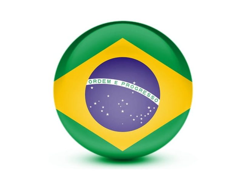 The Brazilian national flag as a symbolic image.