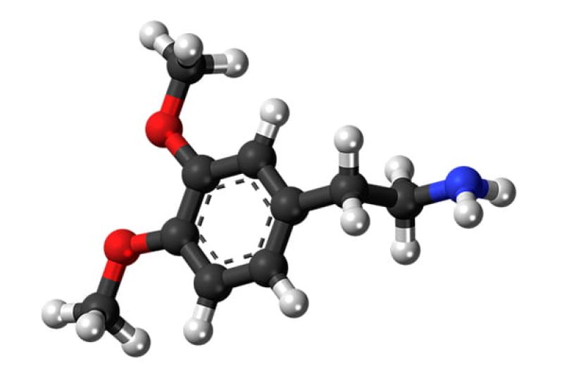 A stylised dopamine atom.