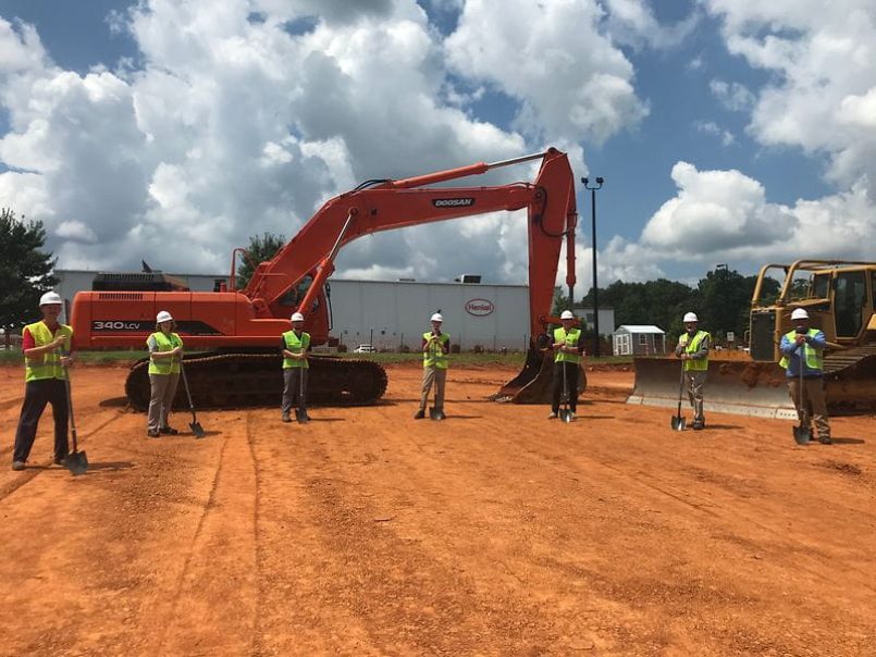 Henkel Adhesive Technologies has broken ground for a new production area.