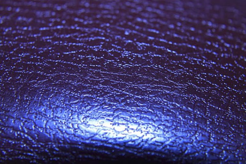 An artificial leather surface