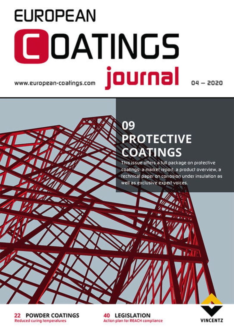 Protective coatings in the focus of the April issue.