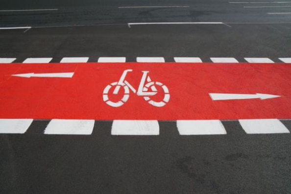 bike lane marking