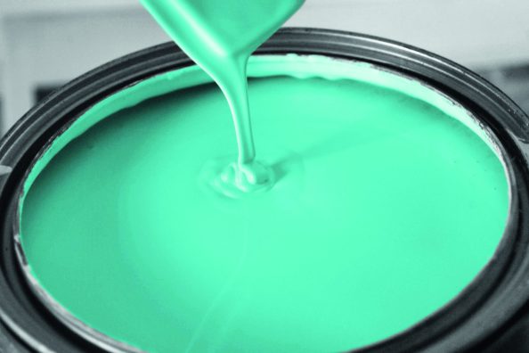 How is the situation at the water-borne coatings market?