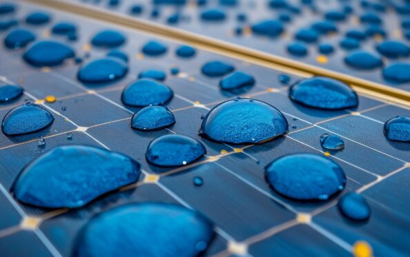 Water repellency is important in many applications like PV systems or lenses. Durable coatings can help to improve this.